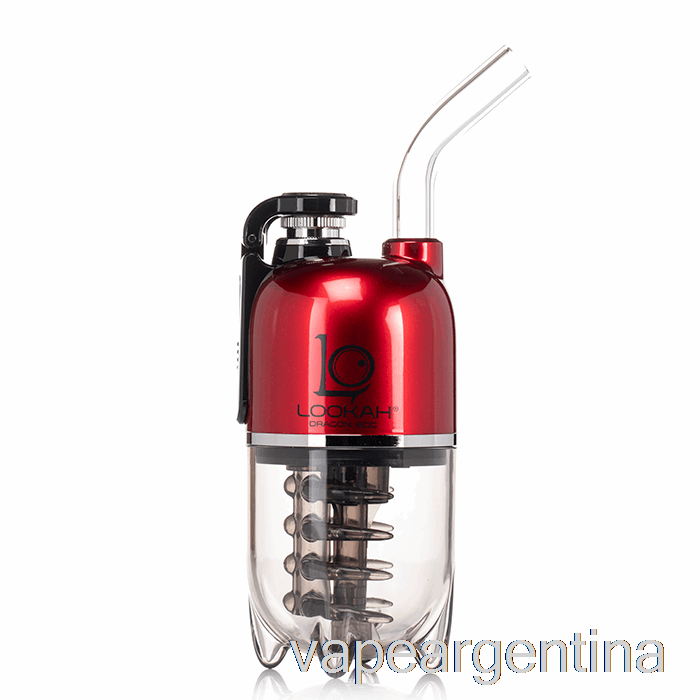 Kit De Vapor E-rig Huevo De Dragón Lookah Vape Rojo Descartable